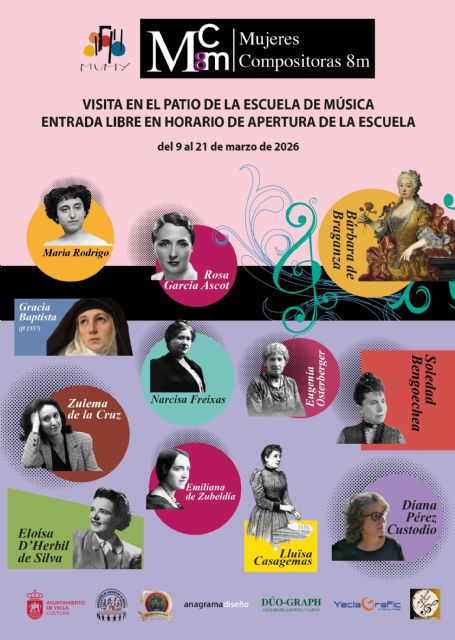 Exposición Mujeres Compositoras 8m