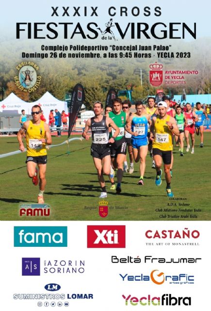 El domingo 26, Yecla pone el broche a la temporada regional de Cross