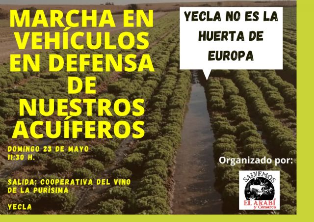 “Yecla no es la huerta de Europa”