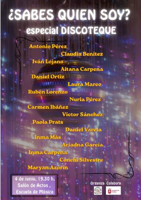 Concierto ¿Sabes quien Soy? Especial Discoteque