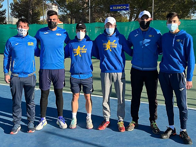 Resultado de la cuarta jornada de liga regional de tenis, jugada en Yecla el domingo 16 de enero
