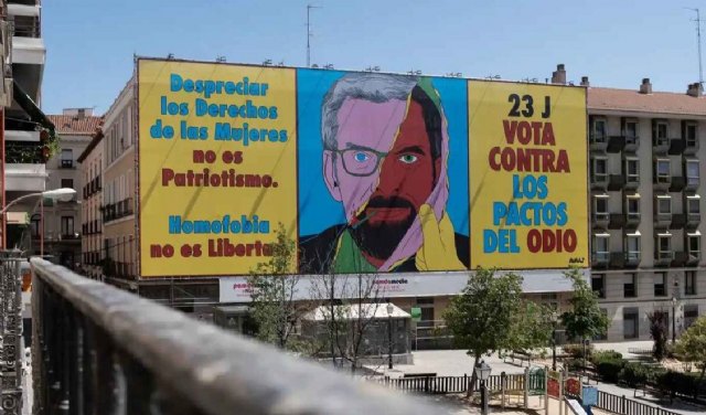 Colectivo Amatista Yecla y Orgullo Crítico Yecla unen fuerzas para denunciar el peligro del auge de la extrema derecha en las próximas elecciones generales de España