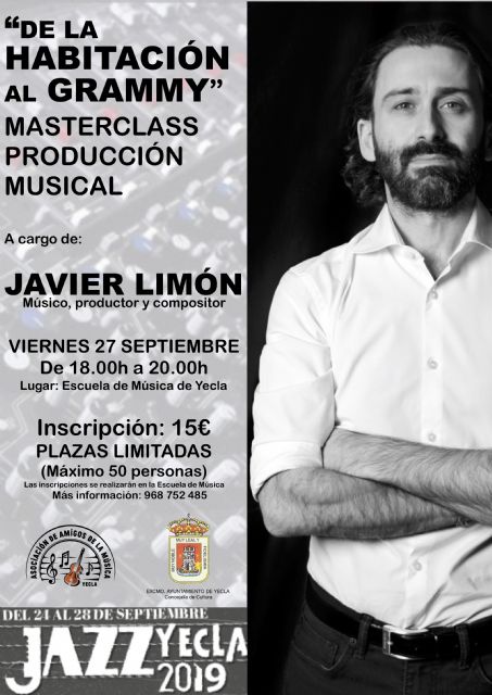 Master class de producción musical por Javier Limón