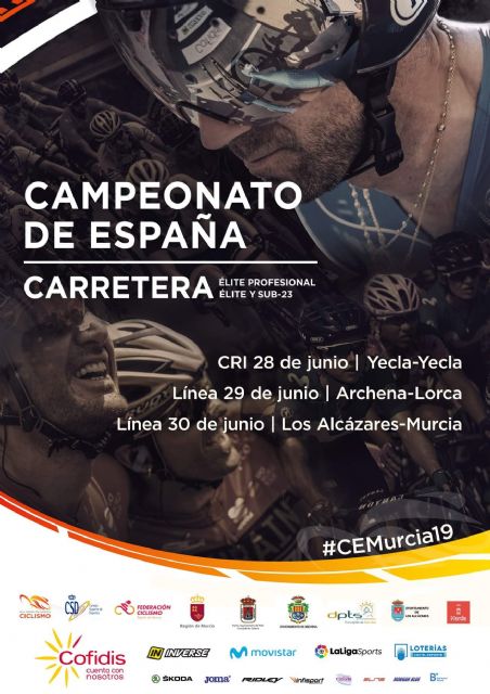 Yecla acogerá la contrarreloj del Campeonato de España de Ciclismo por Carretera