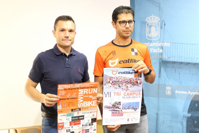 El III Triatlón 'Ciudad de Yecla' decidirá al campeón regional de Relevos